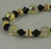 Swarovski and Gold Filled Beads Bracelet