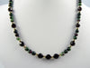 Ruby Zoisite and Swarovski Necklace - SOLD