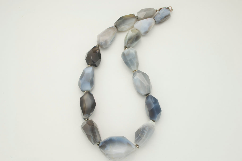 Botswana Agate Necklace - SOLD