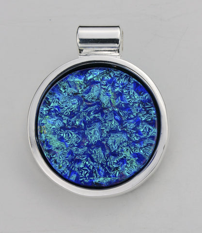 Fused Glass Pendant - Dichroic Glass- SOLD